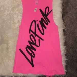 NWT Victoria Secret PINK T-shirt dress